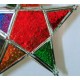 Star Lantern Embossed multi col